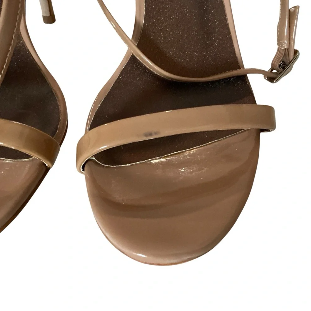 Jeffrey Campbell beige patent